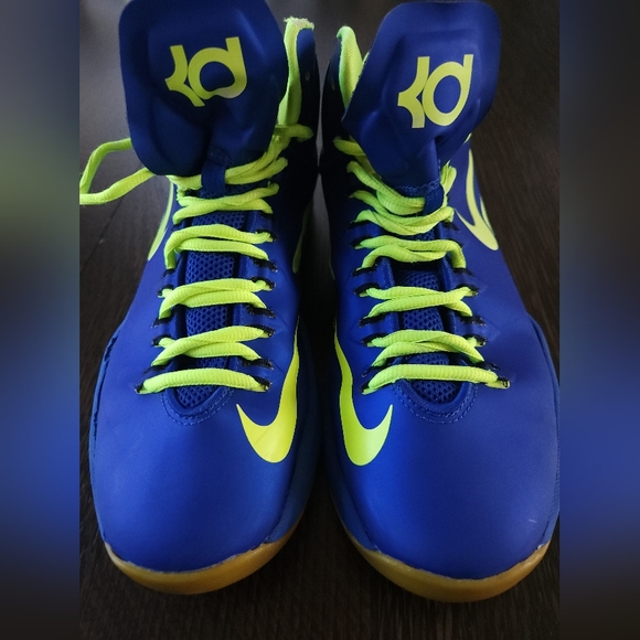 Nike 👟 2012 KD 35 Basketball shoes Royal Blue/Neon yellow size US 7Y Eur 40 $14 - Picture 14 of 14